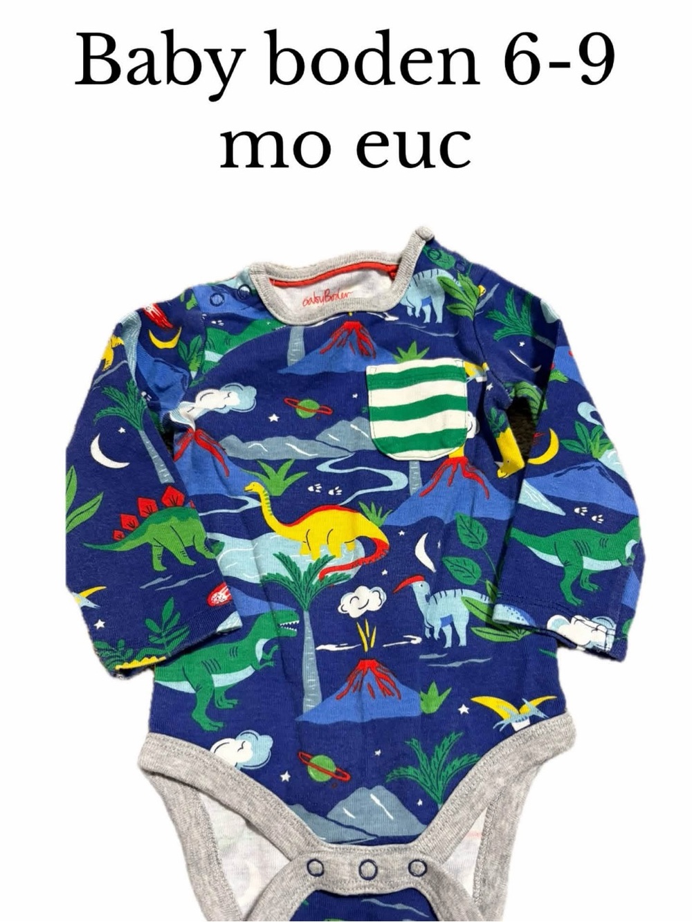 Baby boden 6-9 month dinosaurs